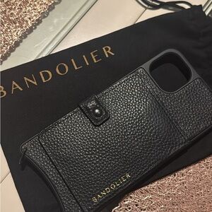 Bandolier Textured Black Phone Case